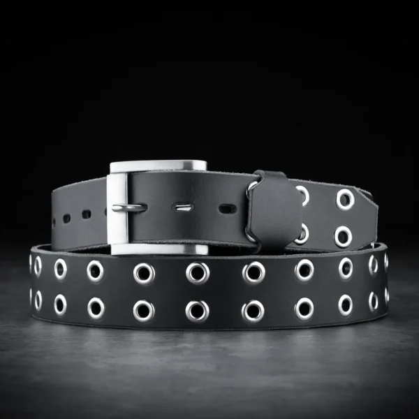 STEELRING<br> Studded Leather Belt