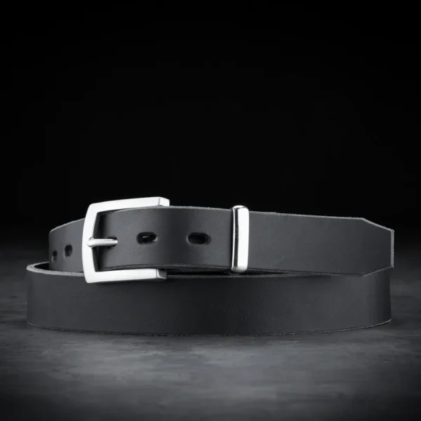BLACKOUT NARROW<br>Classic Leather Belt