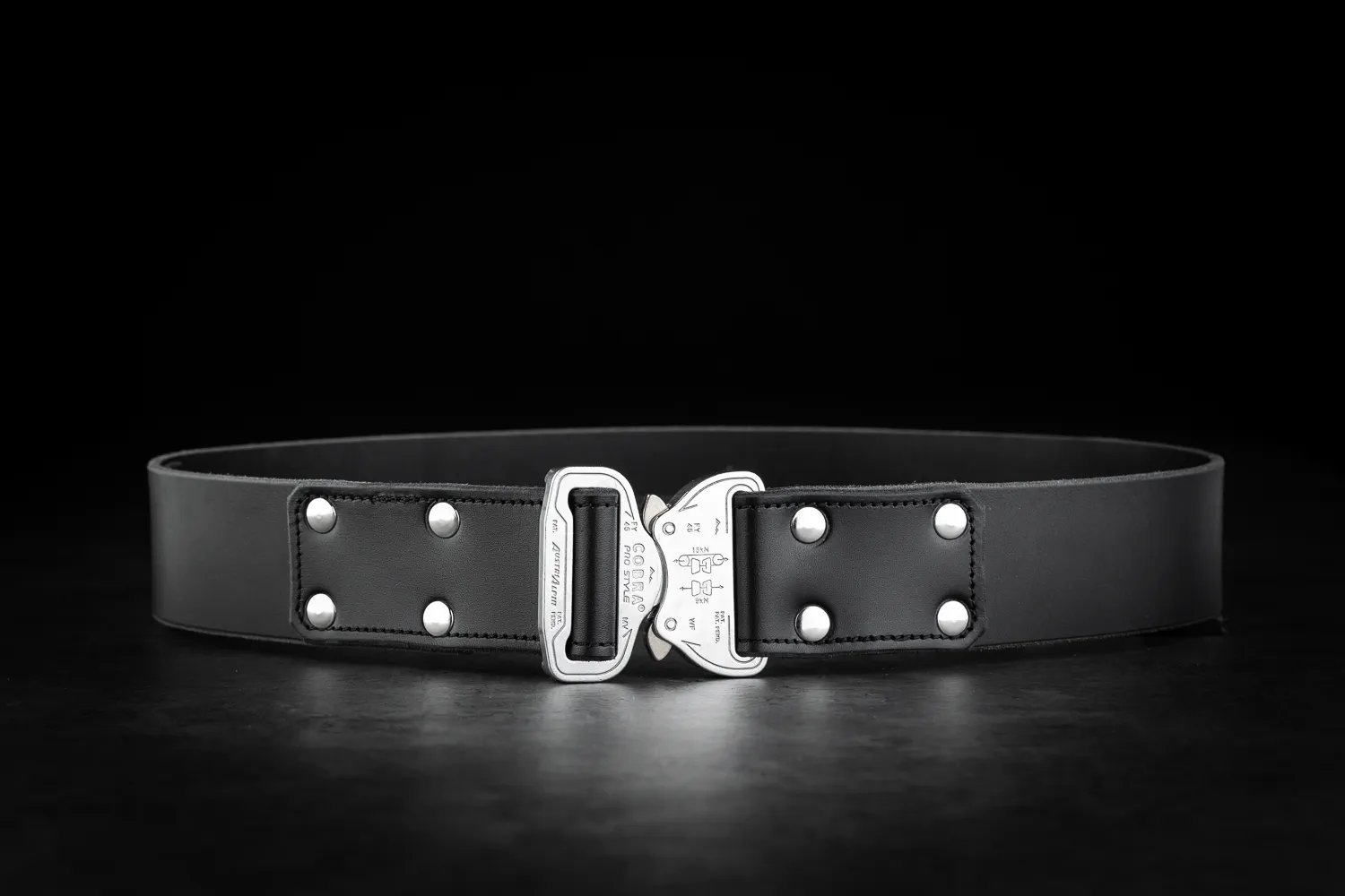 BLACKOUT COBRA<br>Classic Leather Belt