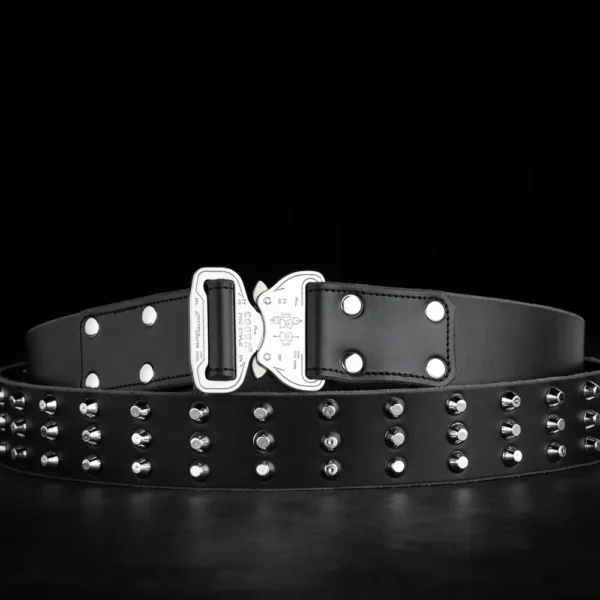 IRONLINE COBRA<br/>Studded Leather Belt